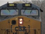 CSX 991 up close